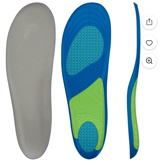 Dr. Scholl’s Sport Insoles Superior Shock Absorption and Arch Support (W 6- 10) - Picture 3 of 16